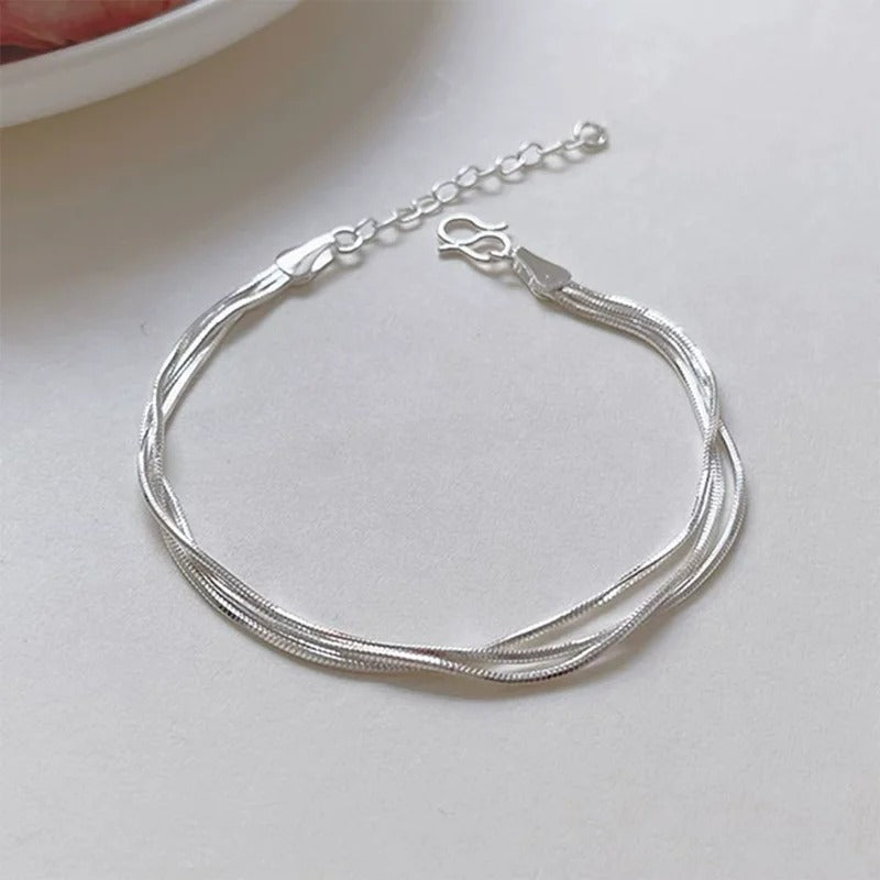 Adjustable Multi-Layer Coil Bracelet for Women
