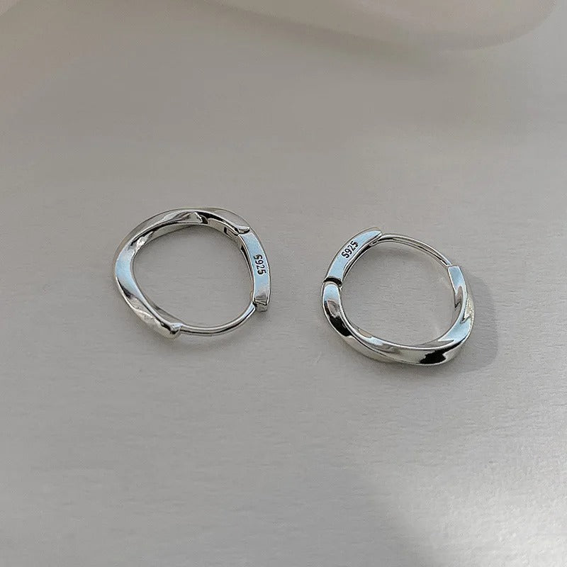 Elegant Round Hoop Earrings for Women