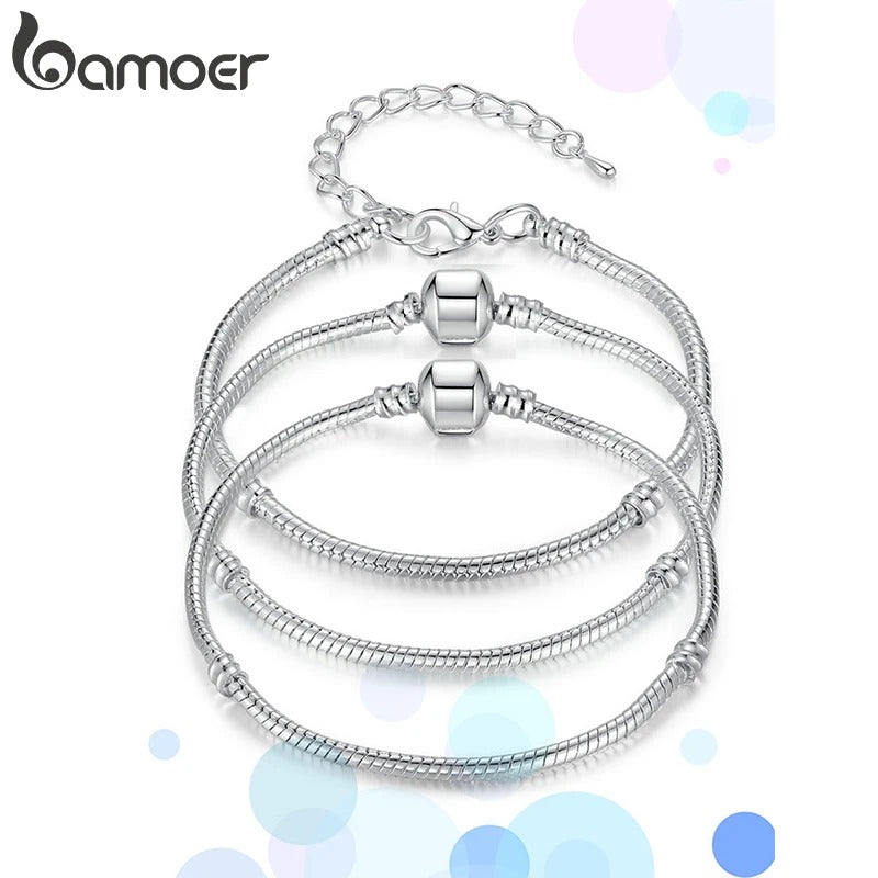 Classic Snake Chain Bracelet for Women & Men
