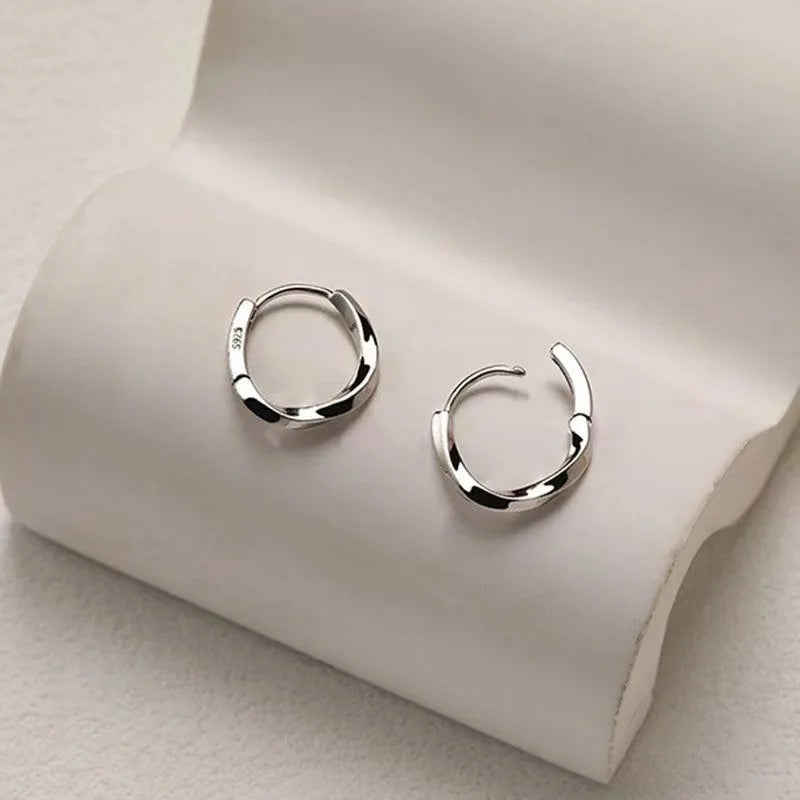 Elegant Round Hoop Earrings for Women