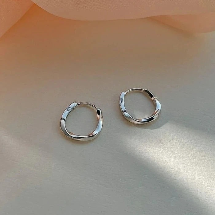 Elegant Round Hoop Earrings for Women