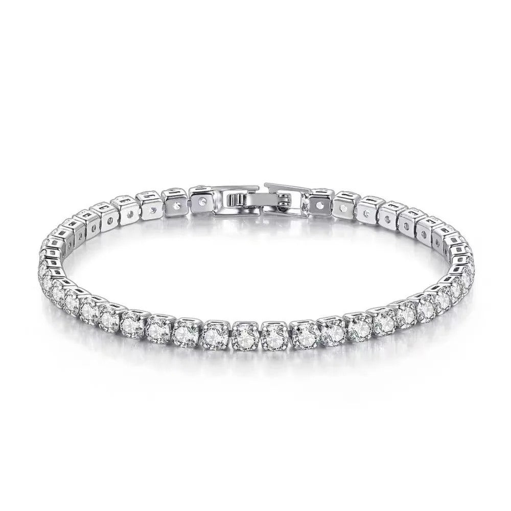 Classic Crystal Tennis Bracelet for Women