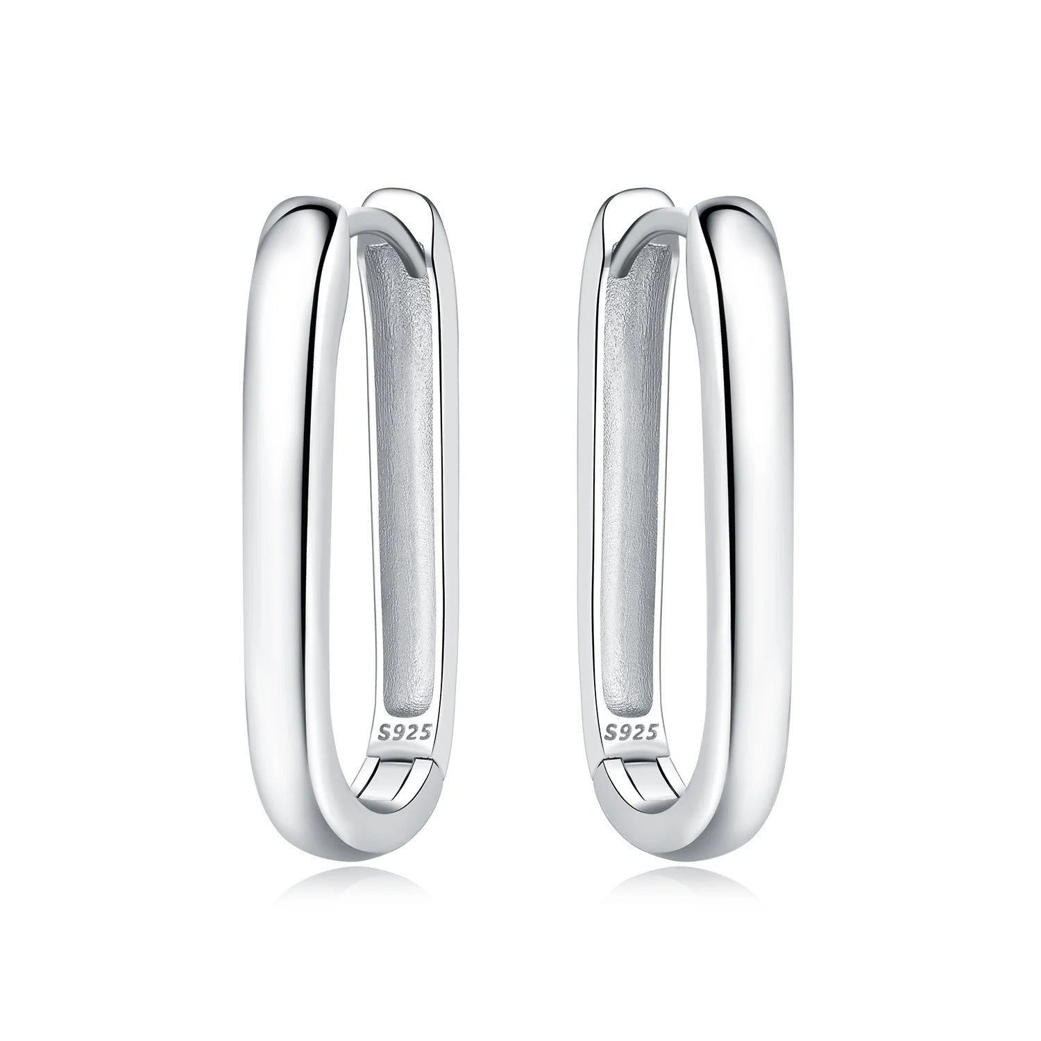 Minimalist U-Shaped Hoop Earrings for Women