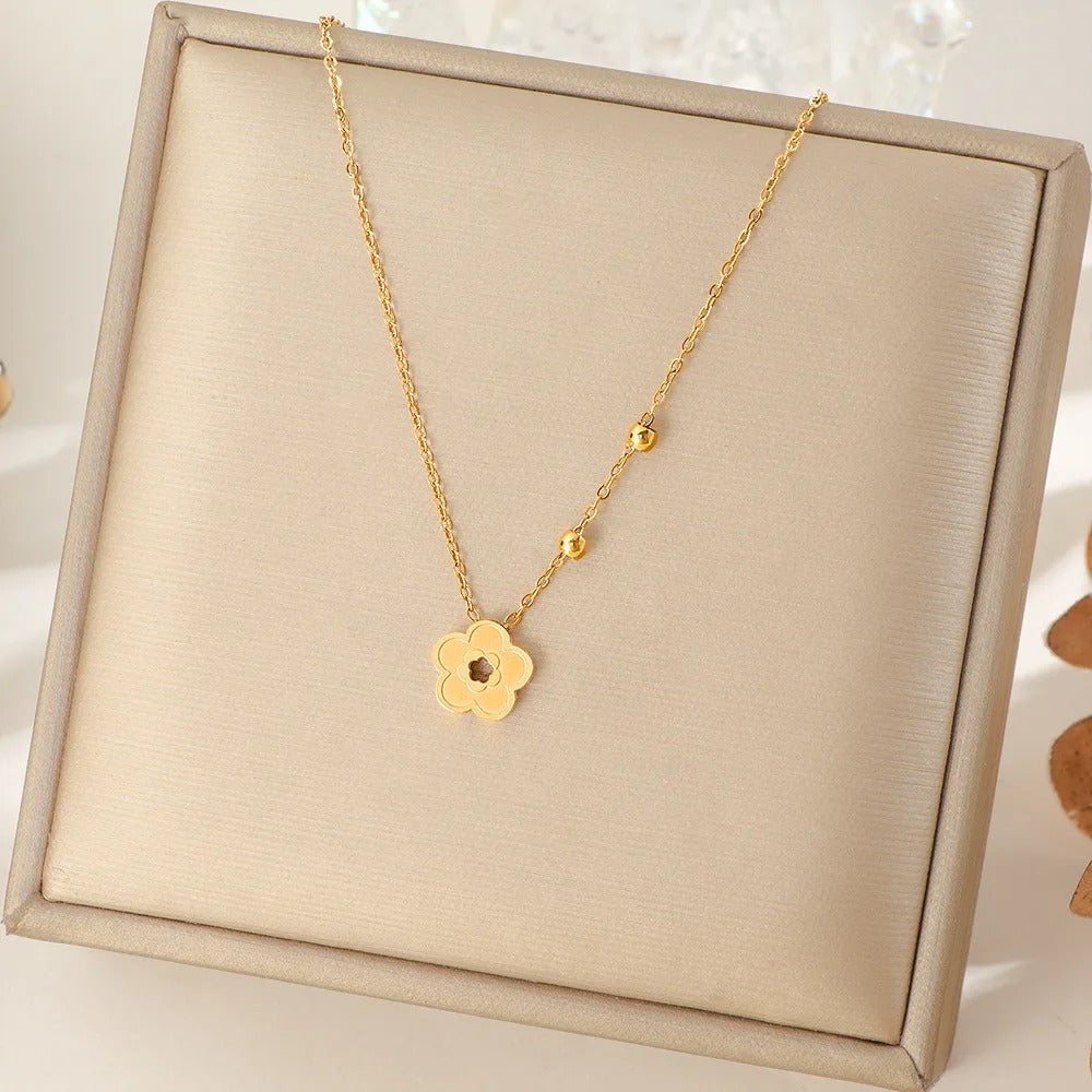 Double Layer Crystal Choker Necklace for Women